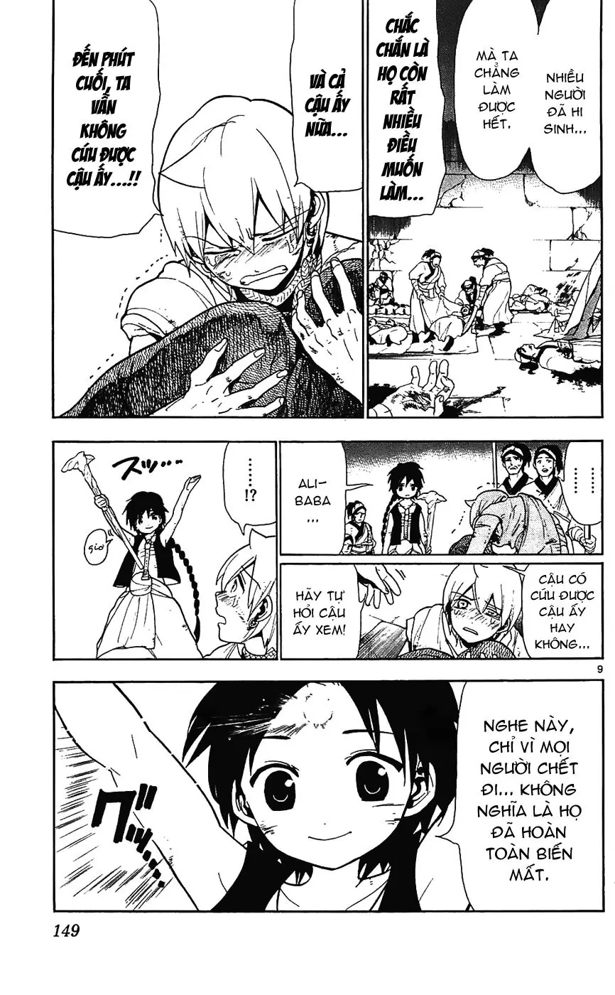 Magi: Bậc Thầy Pháp Thuật Chapter 76 - Trang 9