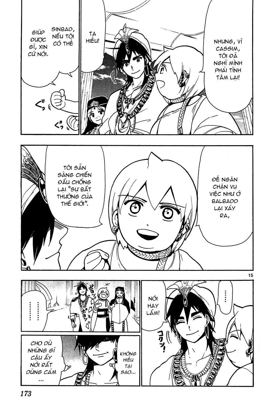 Magi: Bậc Thầy Pháp Thuật Chapter 77 - Trang 17
