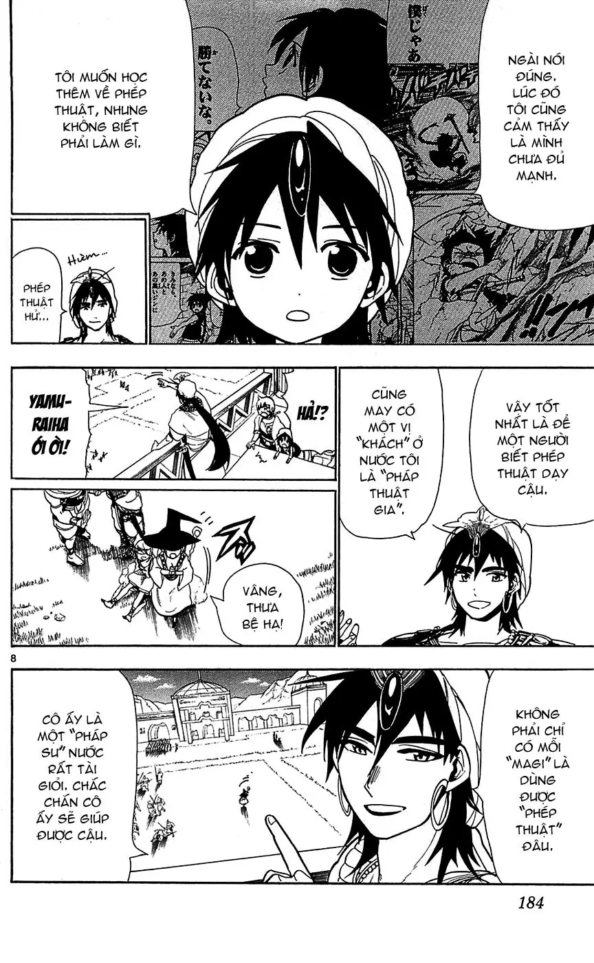 Magi: Bậc Thầy Pháp Thuật Chapter 78 - Trang 10