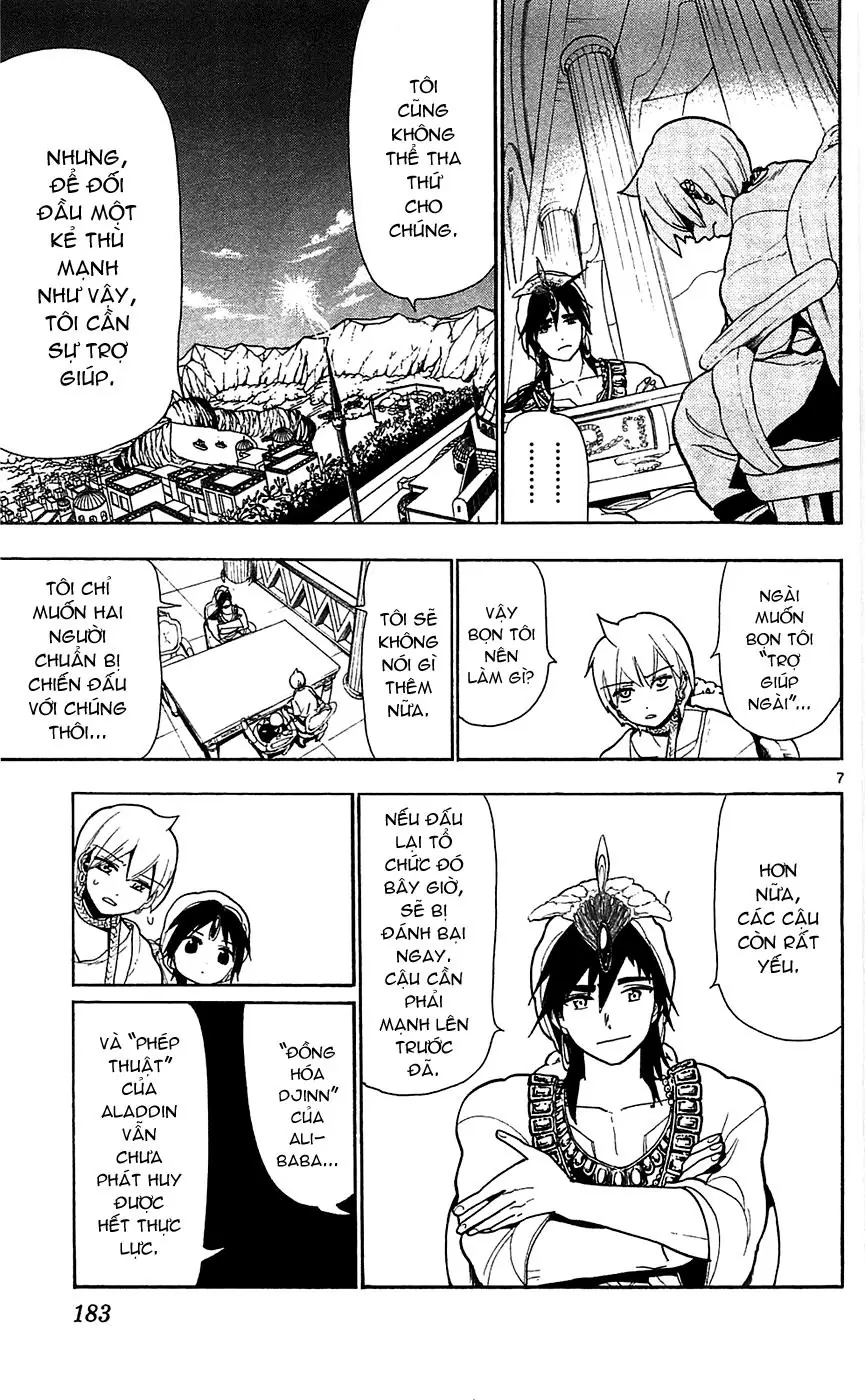 Magi: Bậc Thầy Pháp Thuật Chapter 78 - Trang 9