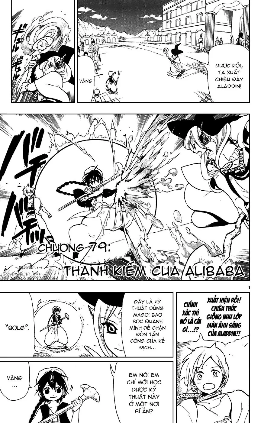 Magi: Bậc Thầy Pháp Thuật Chapter 79 - Trang 9