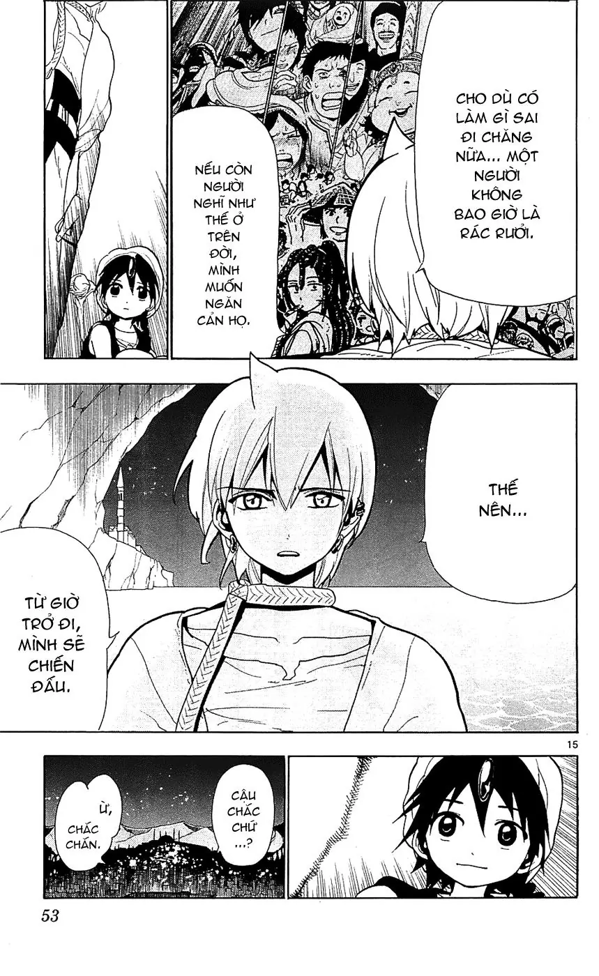 Magi: Bậc Thầy Pháp Thuật Chapter 81 - Trang 17