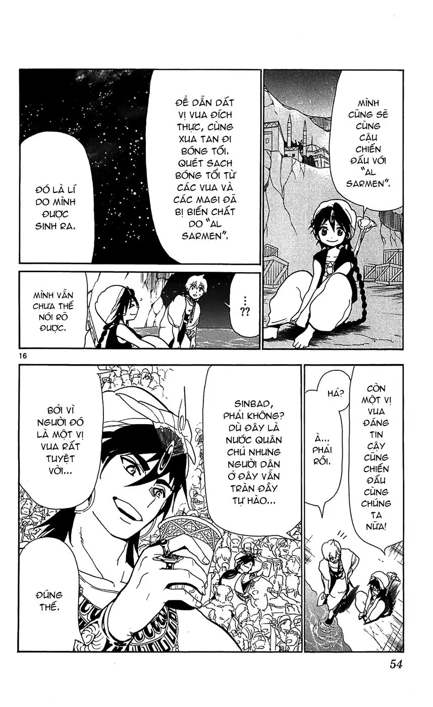 Magi: Bậc Thầy Pháp Thuật Chapter 81 - Trang 18