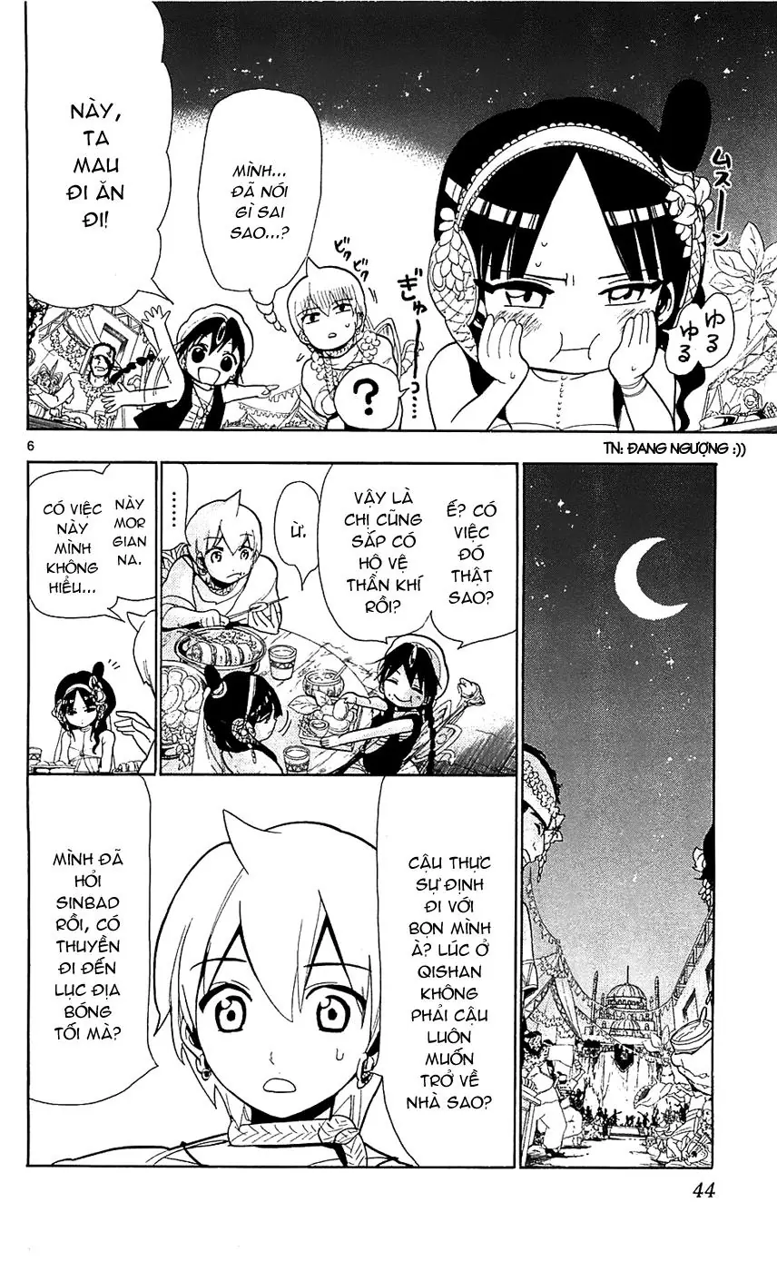 Magi: Bậc Thầy Pháp Thuật Chapter 81 - Trang 8
