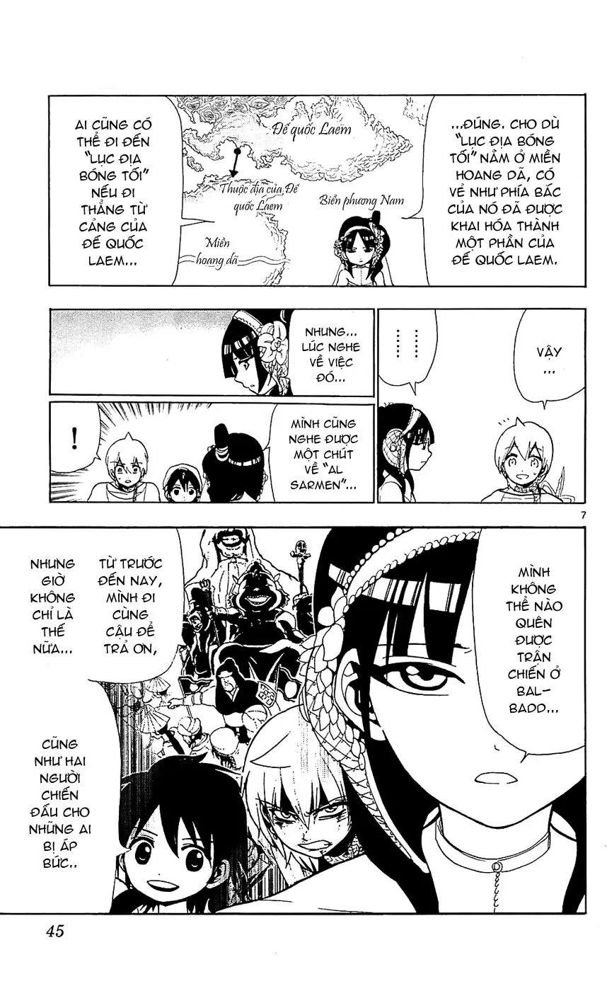 Magi: Bậc Thầy Pháp Thuật Chapter 81 - Trang 9