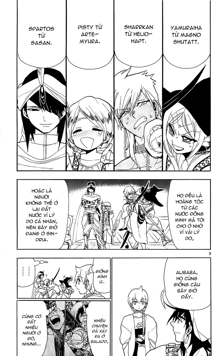 Magi: Bậc Thầy Pháp Thuật Chapter 82 - Trang 11