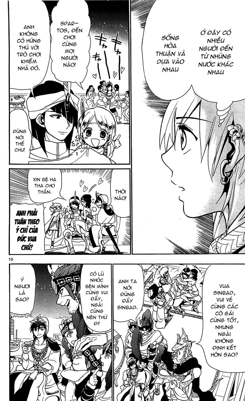 Magi: Bậc Thầy Pháp Thuật Chapter 82 - Trang 12