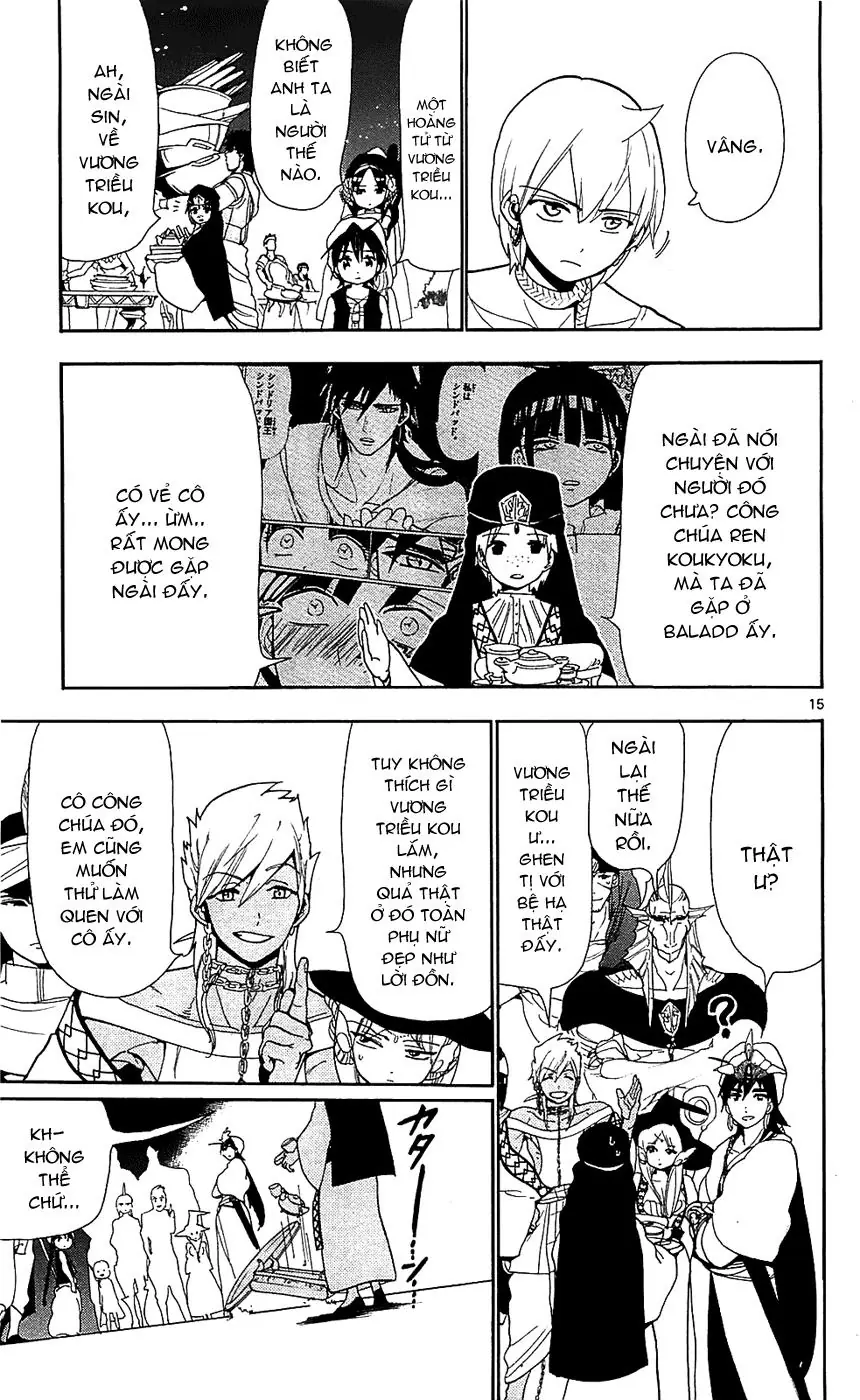 Magi: Bậc Thầy Pháp Thuật Chapter 82 - Trang 17