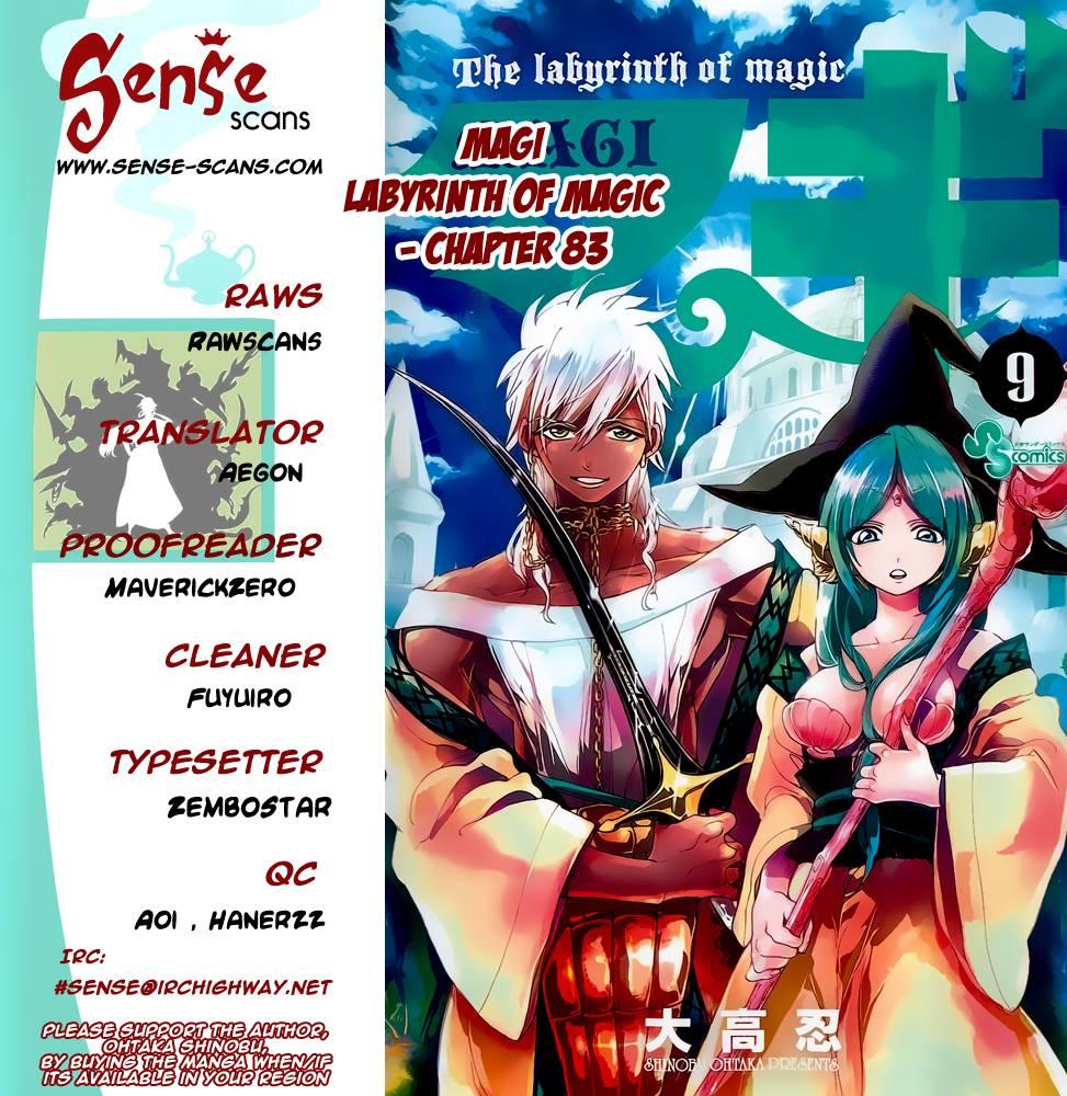 Magi: Bậc Thầy Pháp Thuật Chapter 83 - Trang 22