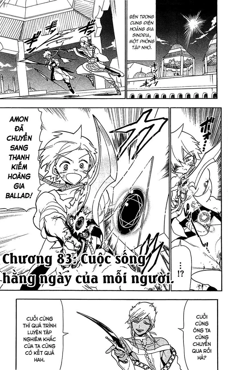 Magi: Bậc Thầy Pháp Thuật Chapter 83 - Trang 4