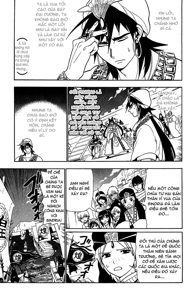 Magi: Bậc Thầy Pháp Thuật Chapter 84 - Trang 8