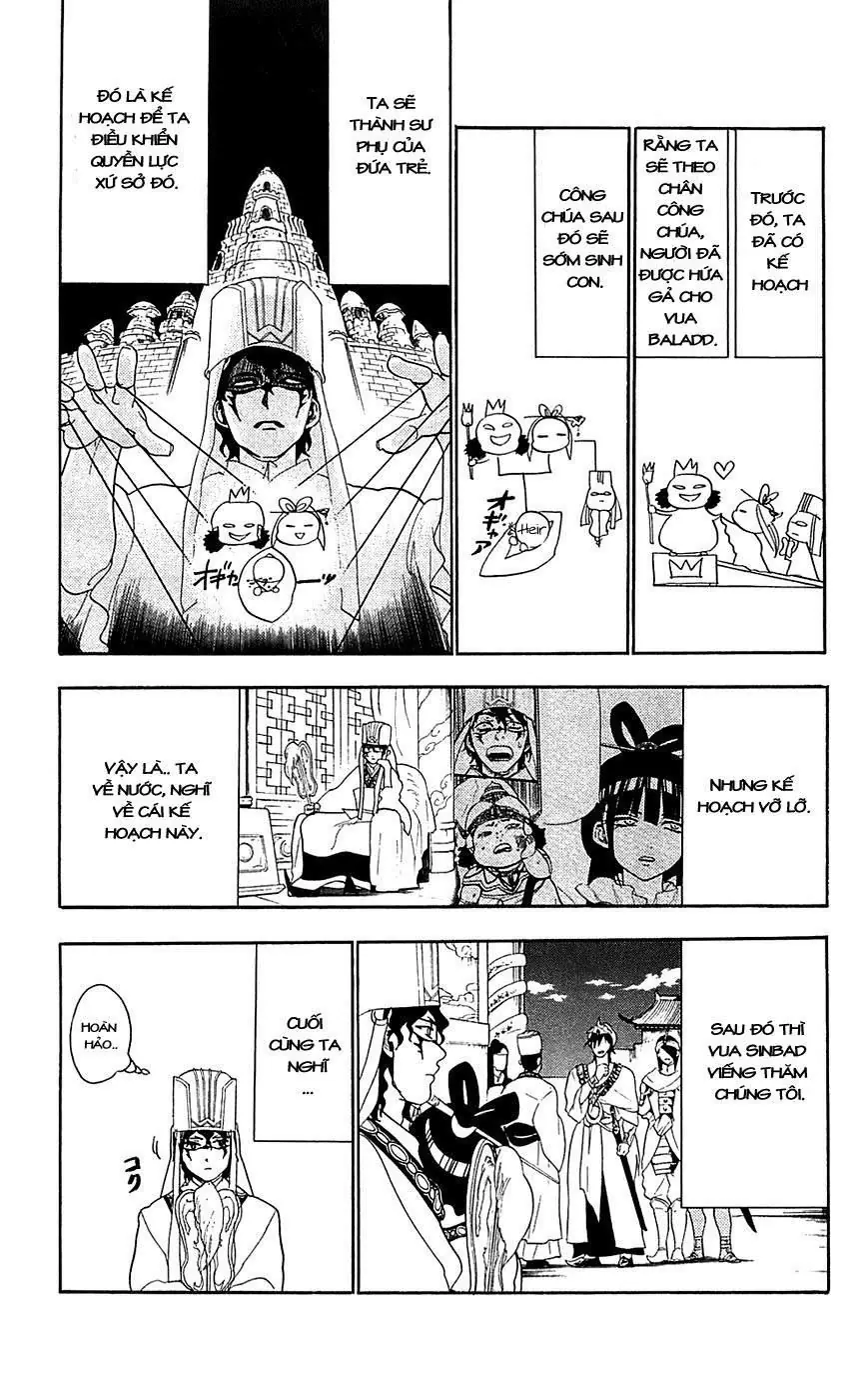 Magi: Bậc Thầy Pháp Thuật Chapter 85 - Trang 12