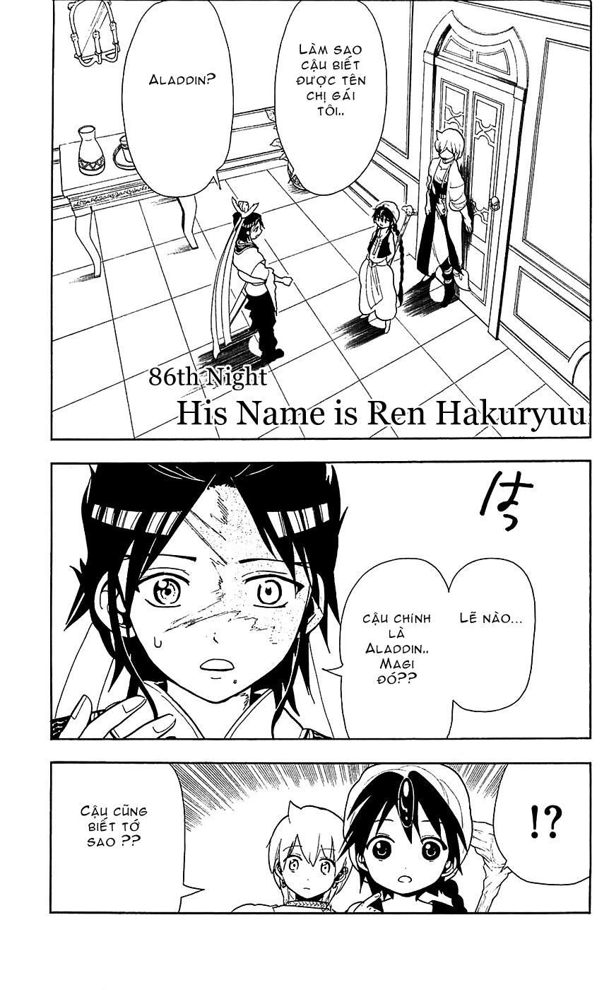 Magi: Bậc Thầy Pháp Thuật Chapter 86 - Trang 4