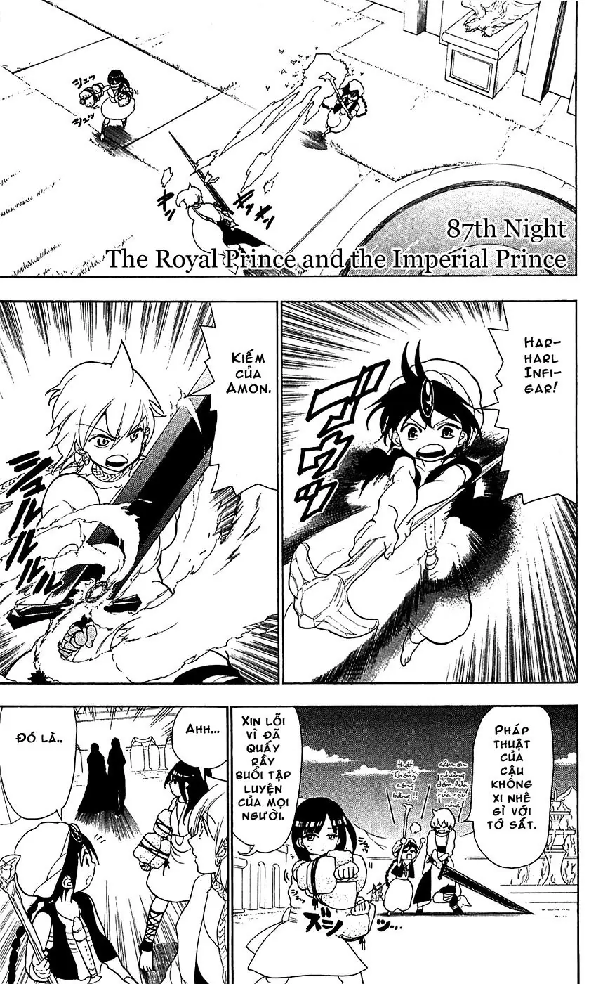 Magi: Bậc Thầy Pháp Thuật Chapter 87 - Trang 4