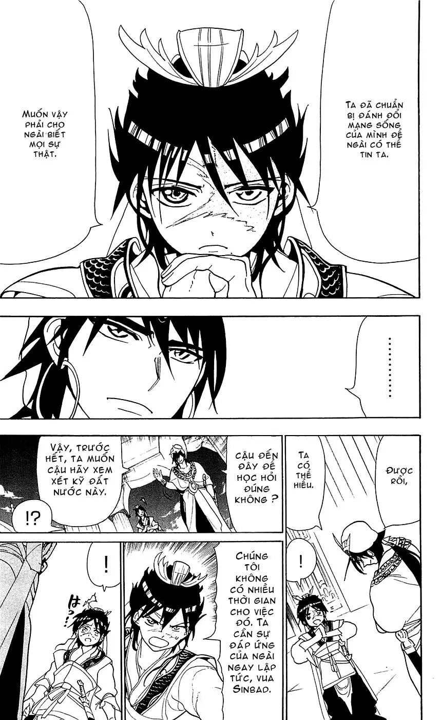 Magi: Bậc Thầy Pháp Thuật Chapter 87 - Trang 8