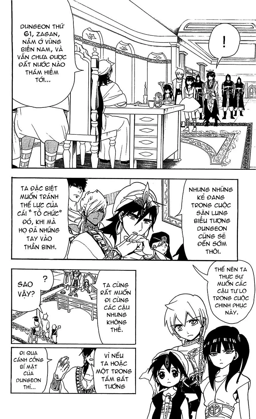 Magi: Bậc Thầy Pháp Thuật Chapter 88 - Trang 10