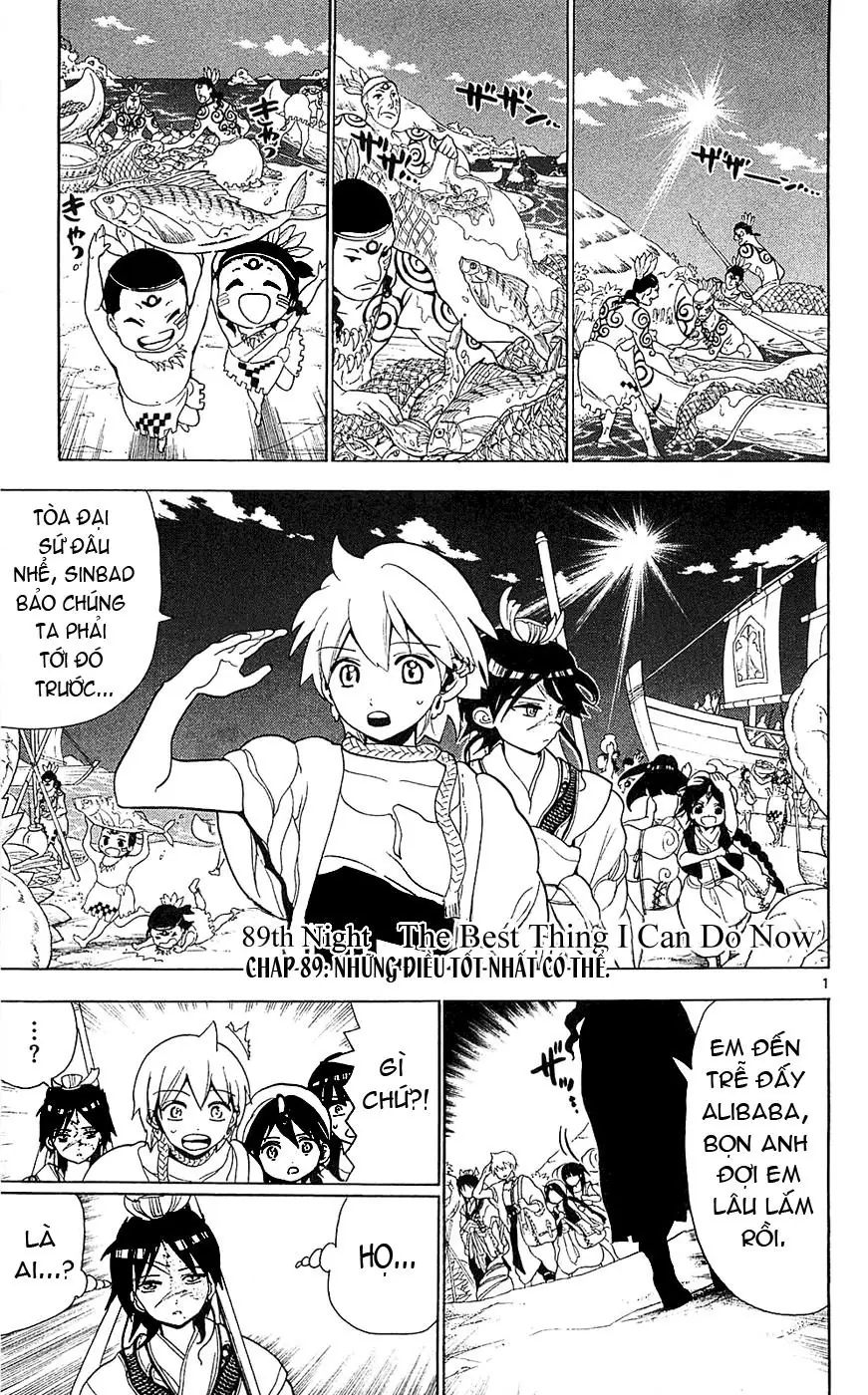 Magi: Bậc Thầy Pháp Thuật Chapter 89 - Trang 8