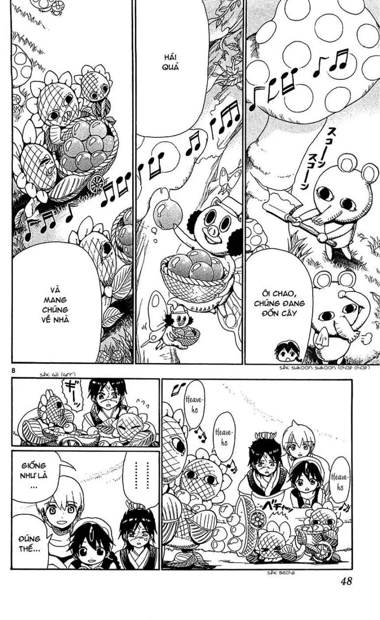 Magi: Bậc Thầy Pháp Thuật Chapter 91 - Trang 12