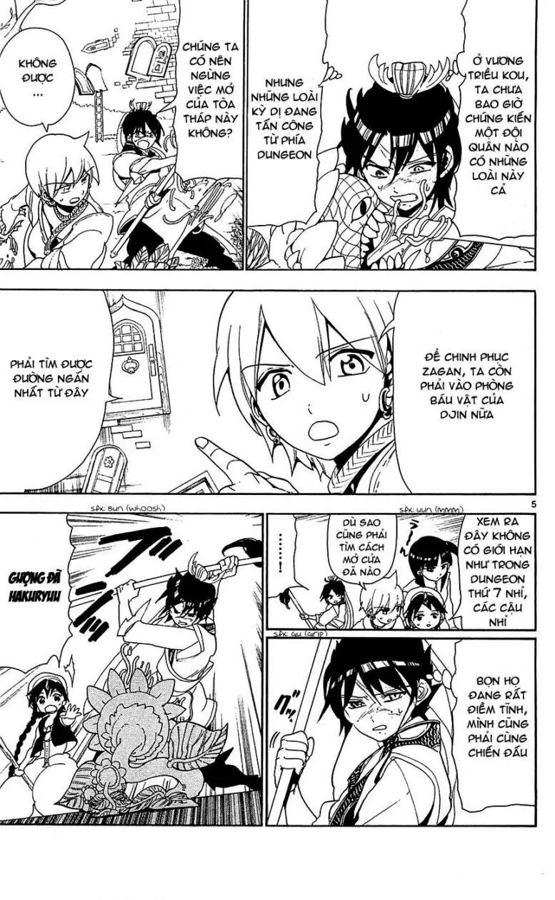 Magi: Bậc Thầy Pháp Thuật Chapter 91 - Trang 9