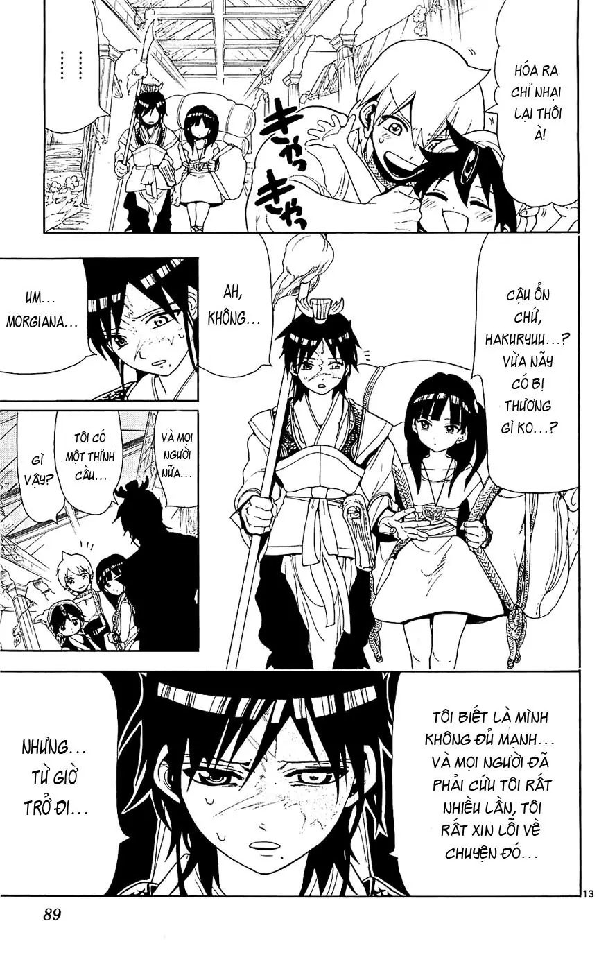 Magi: Bậc Thầy Pháp Thuật Chapter 93 - Trang 10