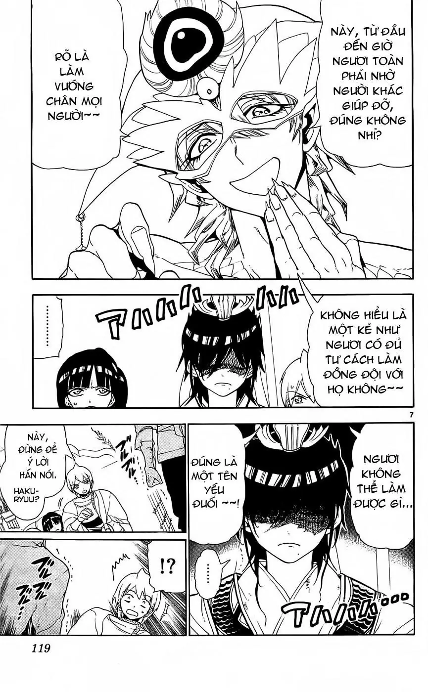 Magi: Bậc Thầy Pháp Thuật Chapter 95 - Trang 9
