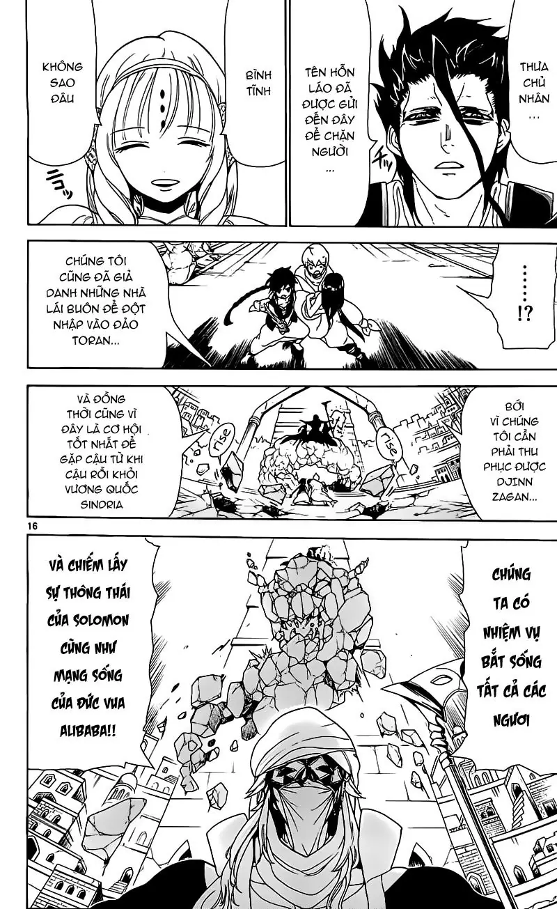 Magi: Bậc Thầy Pháp Thuật Chapter 98 - Trang 18