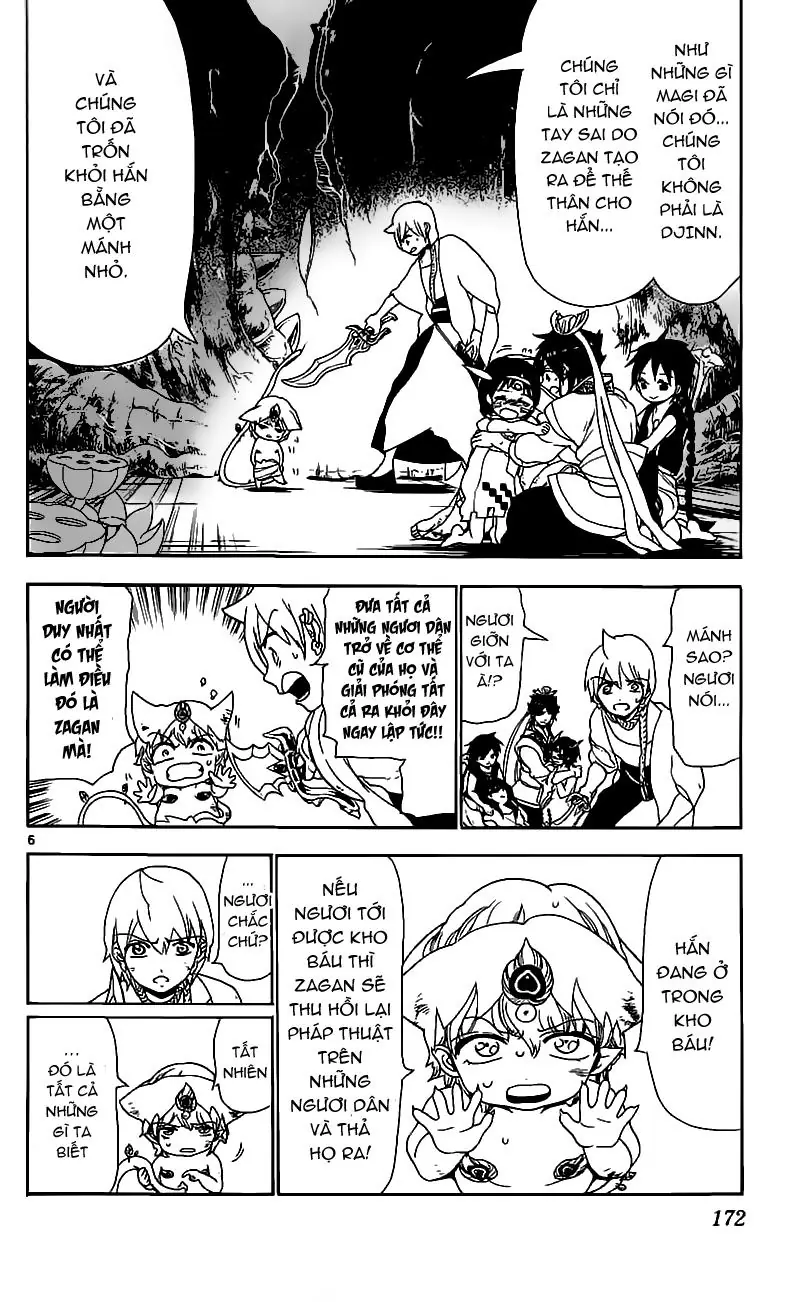 Magi: Bậc Thầy Pháp Thuật Chapter 98 - Trang 8