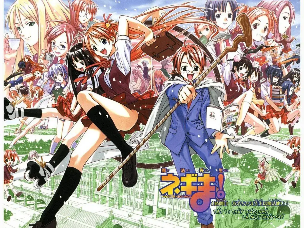 mahou sensei negima! Chapter 1 - Trang 11