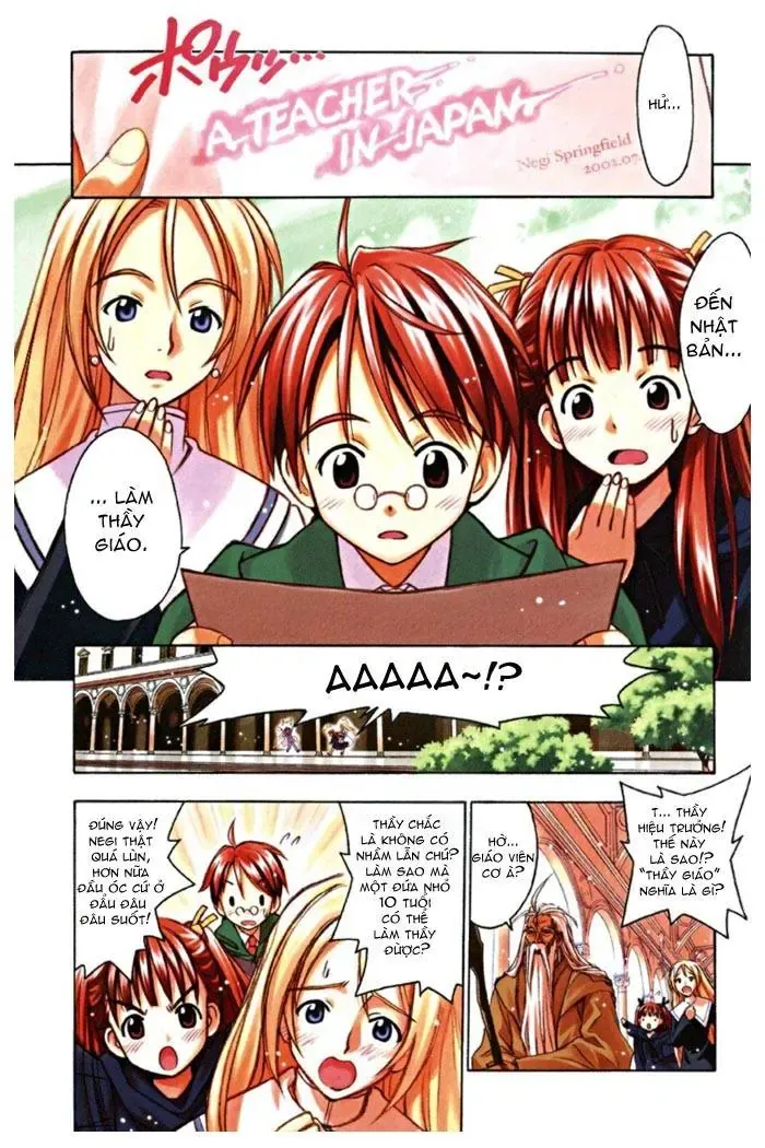 mahou sensei negima! Chapter 1 - Trang 9