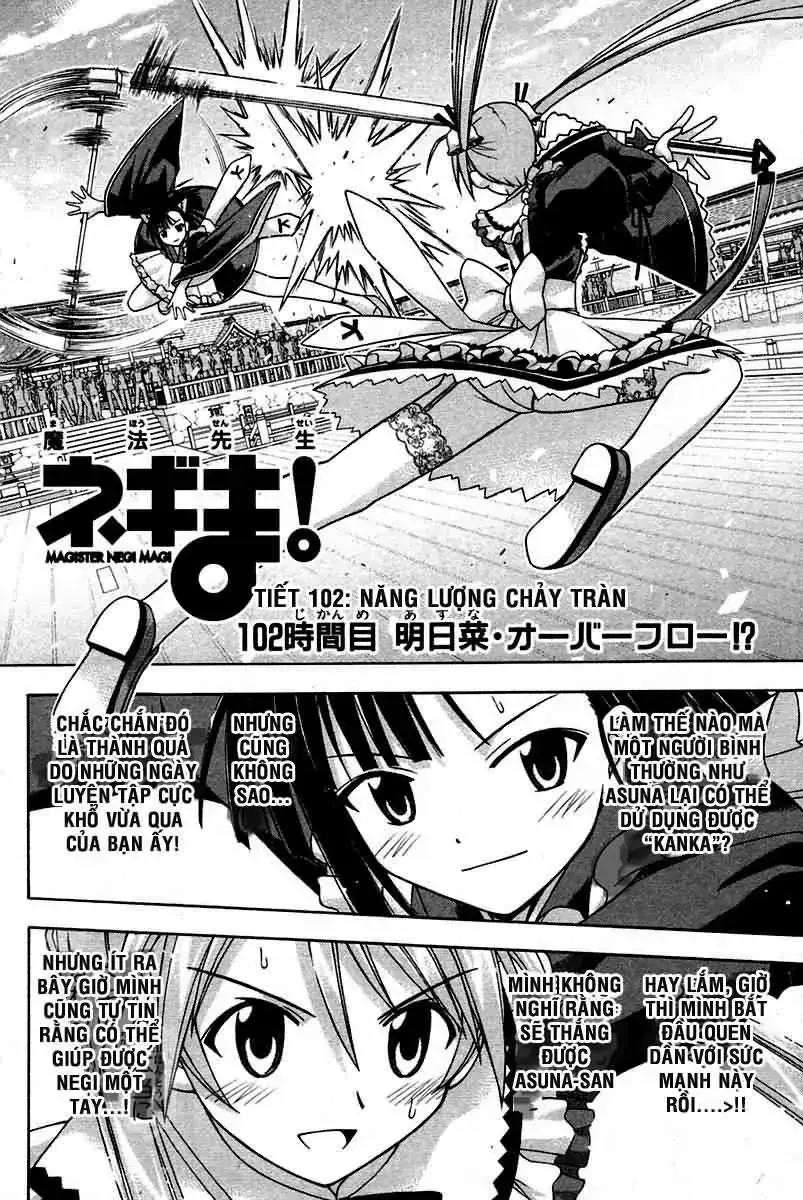 Mahou Sensei Negima Chapter 102 - Trang 4