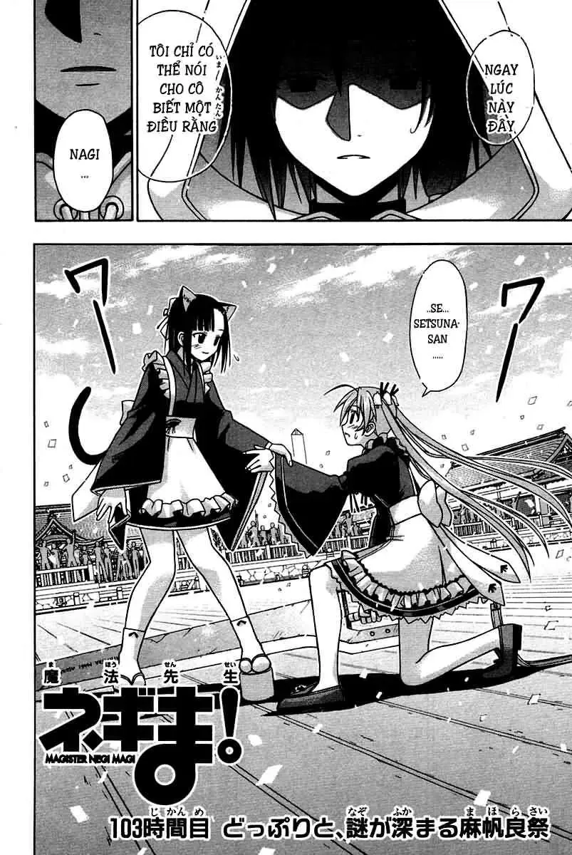 mahou sensei negima! Chapter 103 - Trang 4