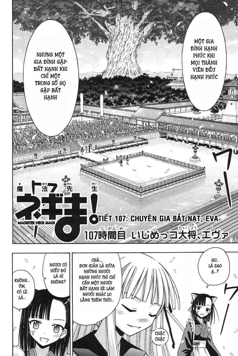 mahou sensei negima! Chapter 107 - Trang 4