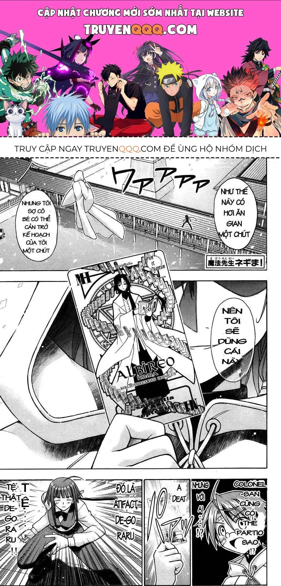 mahou sensei negima! Chapter 112 - Trang 2