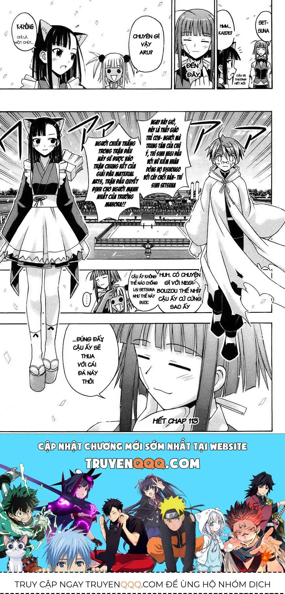 Mahou Sensei Negima Chapter 113 - Trang 16