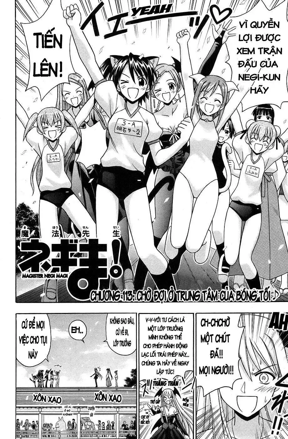 Mahou Sensei Negima Chapter 113 - Trang 3
