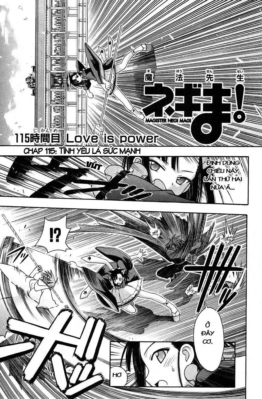 mahou sensei negima! Chapter 115 - Trang 4