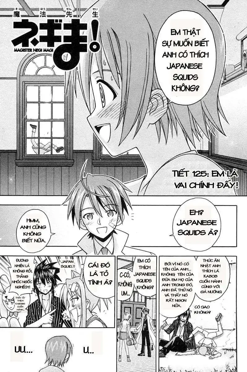 mahou sensei negima! Chapter 125 - Trang 3