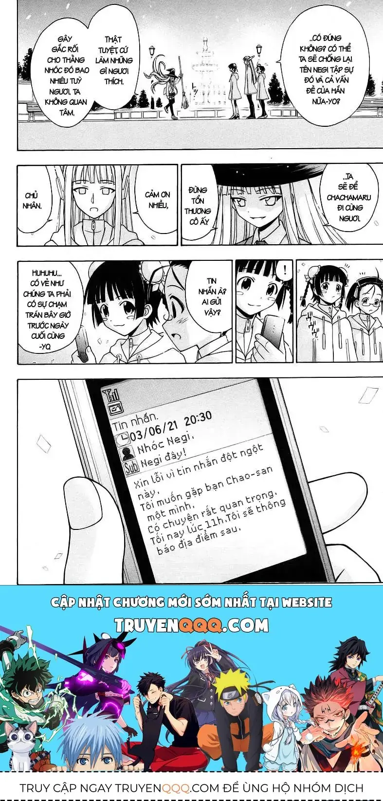 mahou sensei negima! Chapter 132 - Trang 20