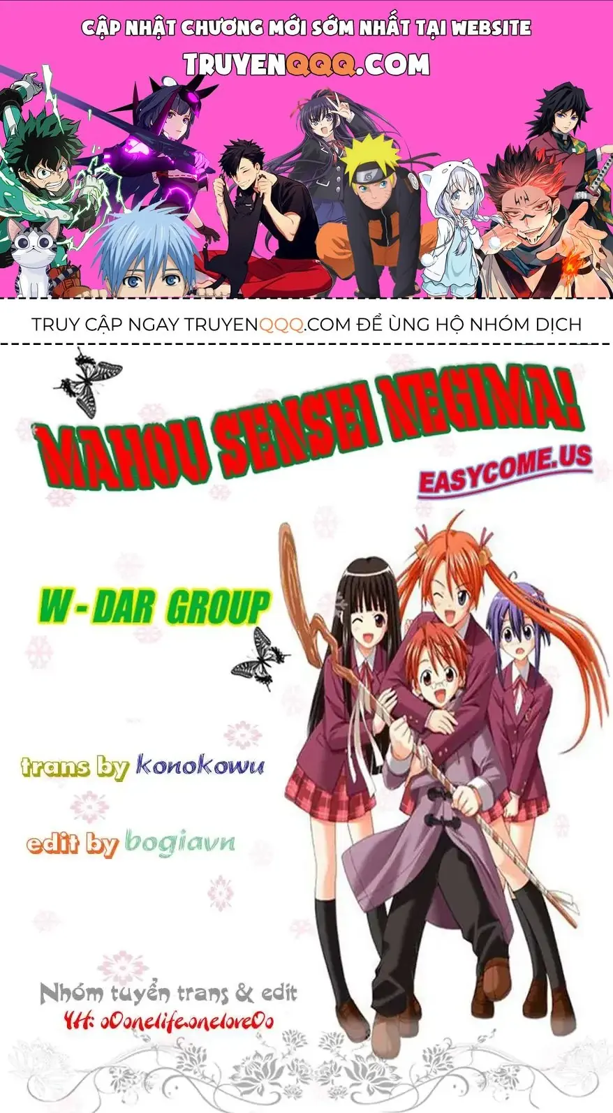 mahou sensei negima! Chapter 133 - Trang 2