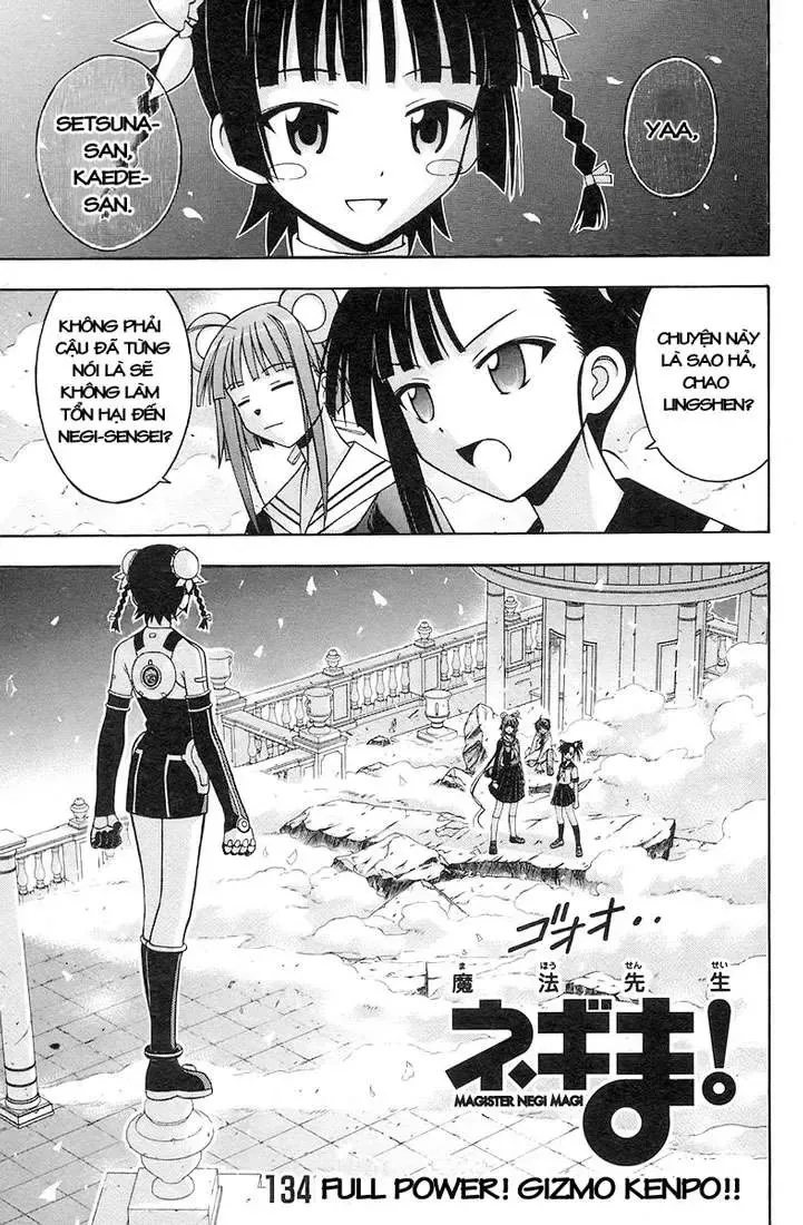 mahou sensei negima! Chapter 134 - Trang 3