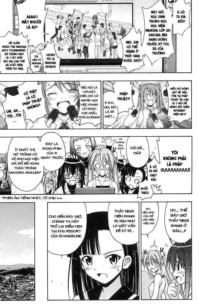 mahou sensei negima! Chapter 139 - Trang 7
