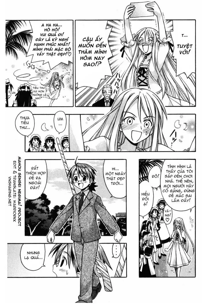 mahou sensei negima! Chapter 14 - Trang 8