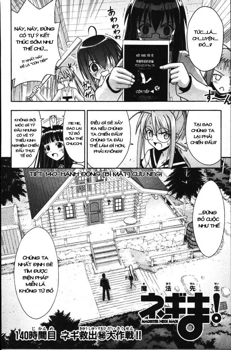 Mahou Sensei Negima Chapter 140 - Trang 13