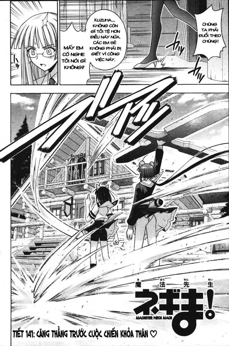 mahou sensei negima! Chapter 141 - Trang 4
