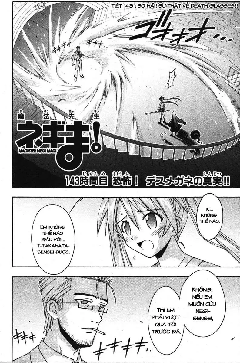 Mahou Sensei Negima Chapter 143 - Trang 4