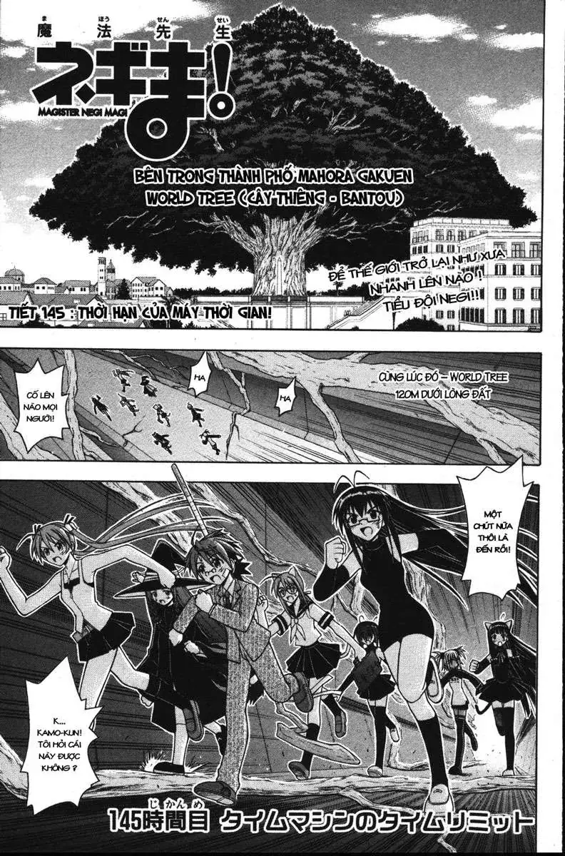 mahou sensei negima! Chapter 145 - Trang 3