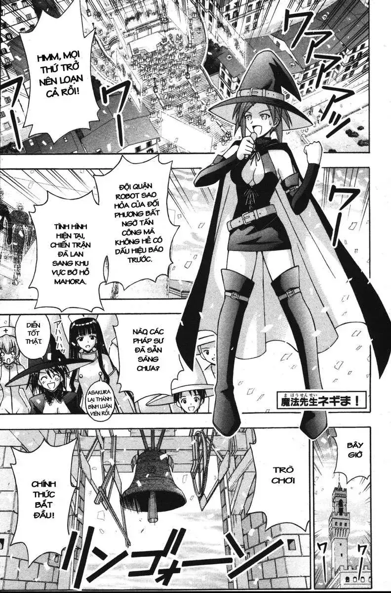 mahou sensei negima! Chapter 148 - Trang 3