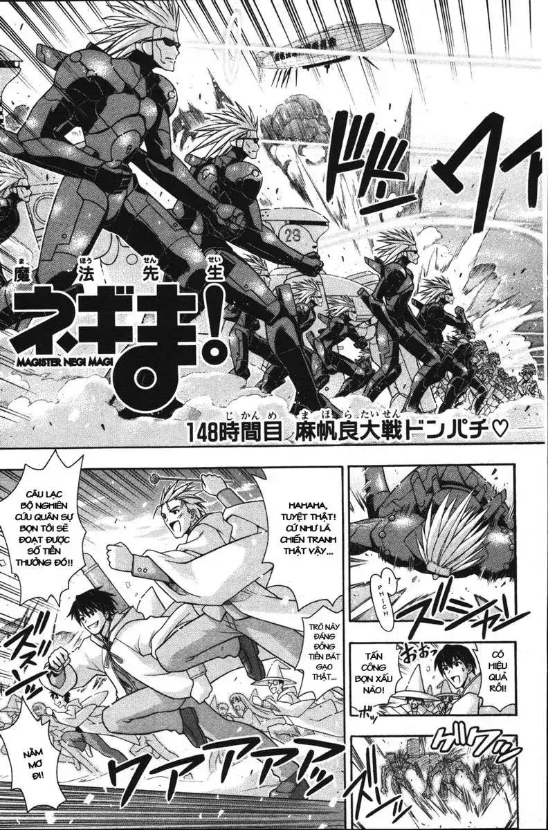 mahou sensei negima! Chapter 148 - Trang 5