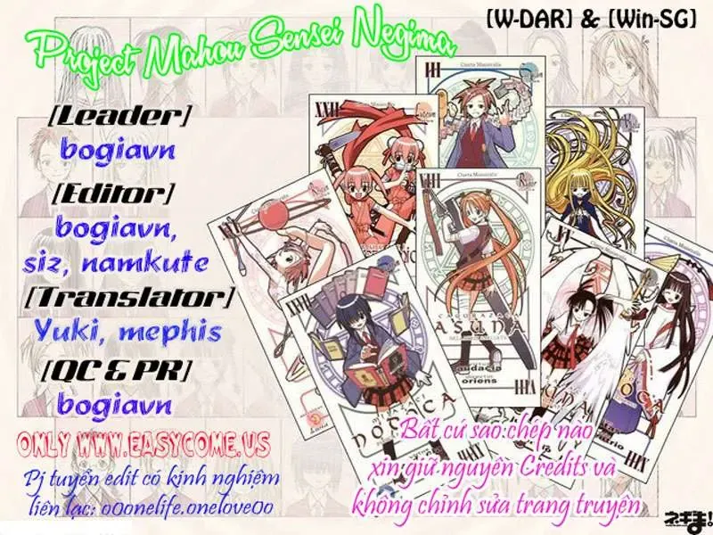 mahou sensei negima! Chapter 150 - Trang 7