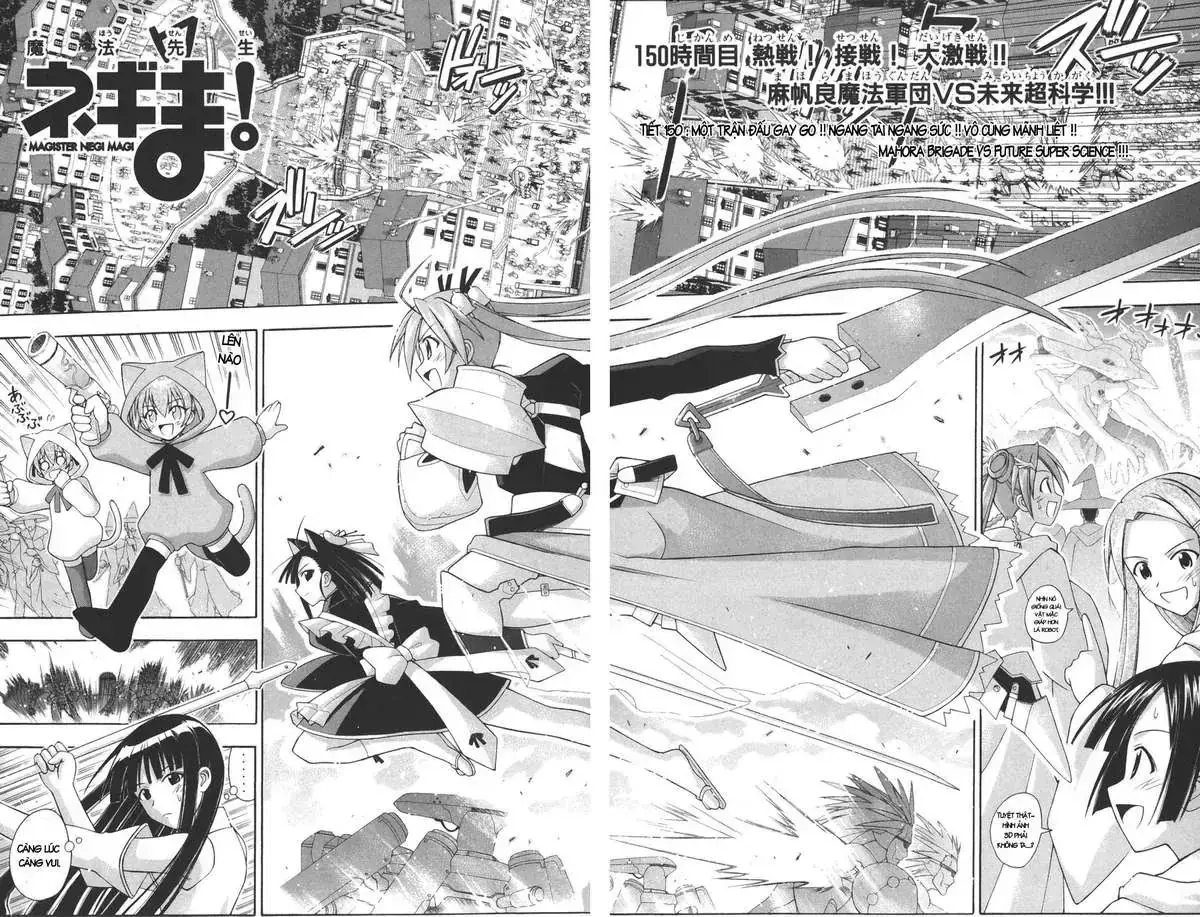 mahou sensei negima! Chapter 150 - Trang 9